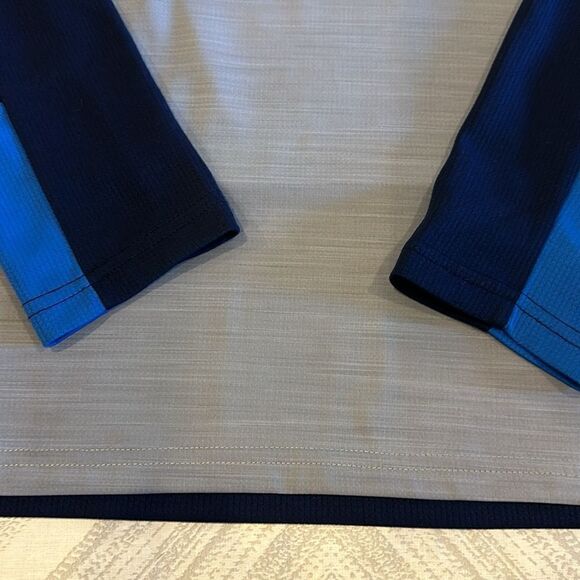 NBA Youth Oklahoma City Thunder Basketball Boys 1/4 Zip Long Sleeve Top - Picture 4 of 9